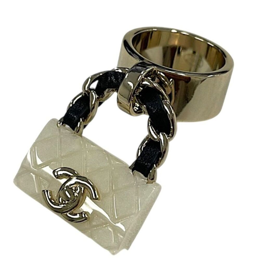 Chanel Matelasse Bag Charm Ring